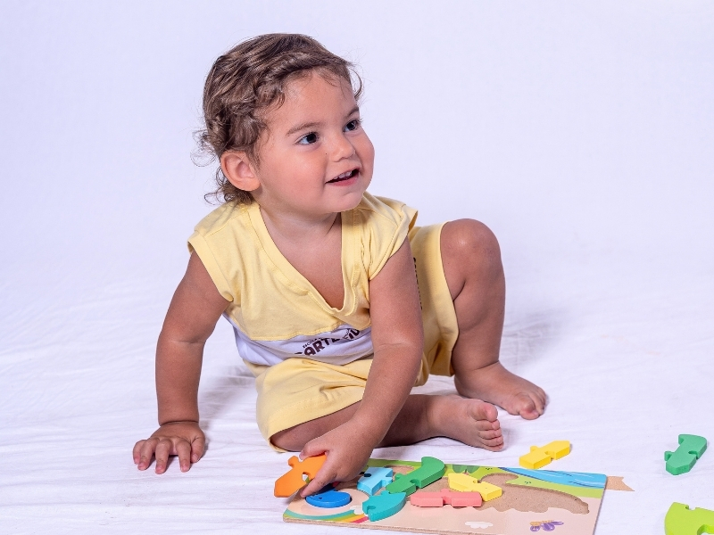 Crianças na Educação Infantil do Cartesius